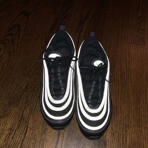 Nike max 97 black reflective